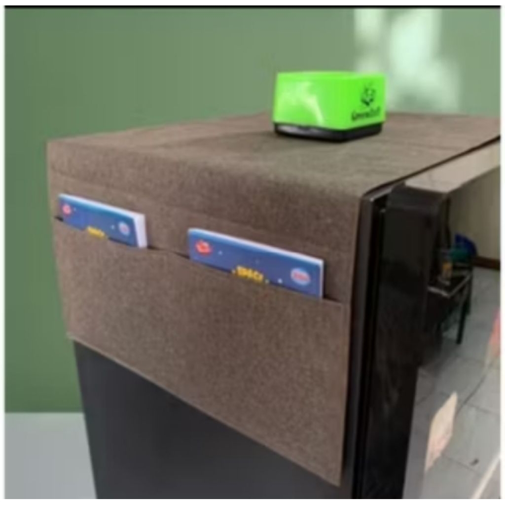 taplak kulkas murah/ Taplak kulkas premium/Taplak kulkas waterproof/Taplak kulkas aesthetic/tutup ku