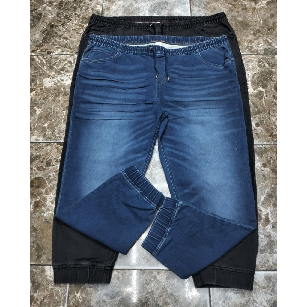 Jogger jeans Stretch pria original by Anko