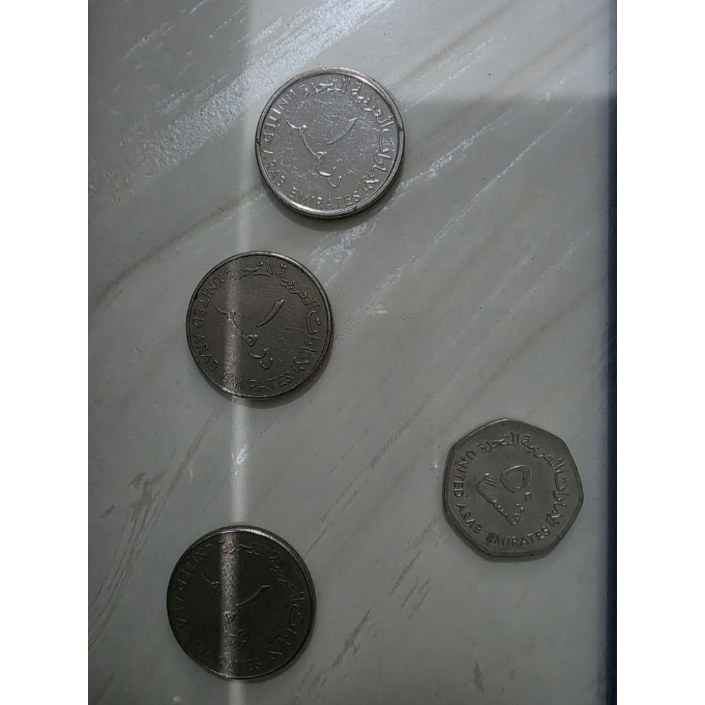 BARU | Koin Mata Uang Uni Emirat Arab UAE | Sesuai difoto | Take All