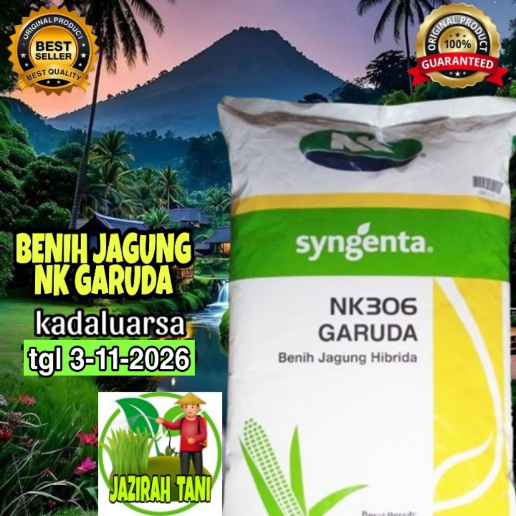 BENIH JAGUNG NK.306 GARUDA & NK.JUARA (7202) kemasan 5.kg original