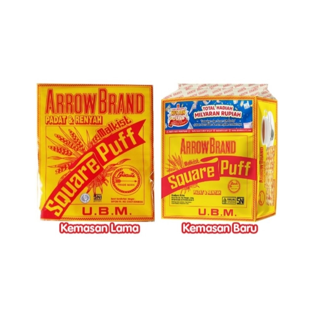 UBM Malkist Square Puff 350g