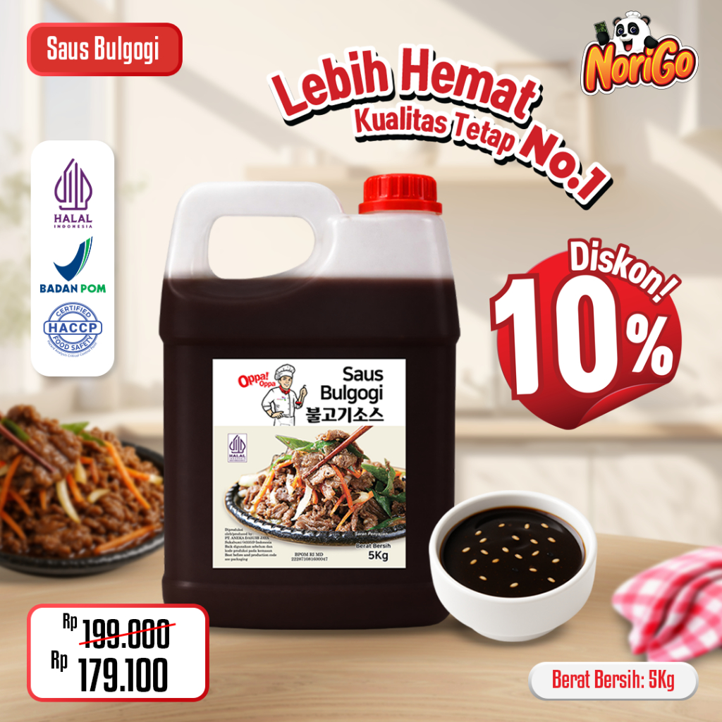 Saus bulgogi korea 5KG  / Sauce bulgogi saus daging BBQ STEAK