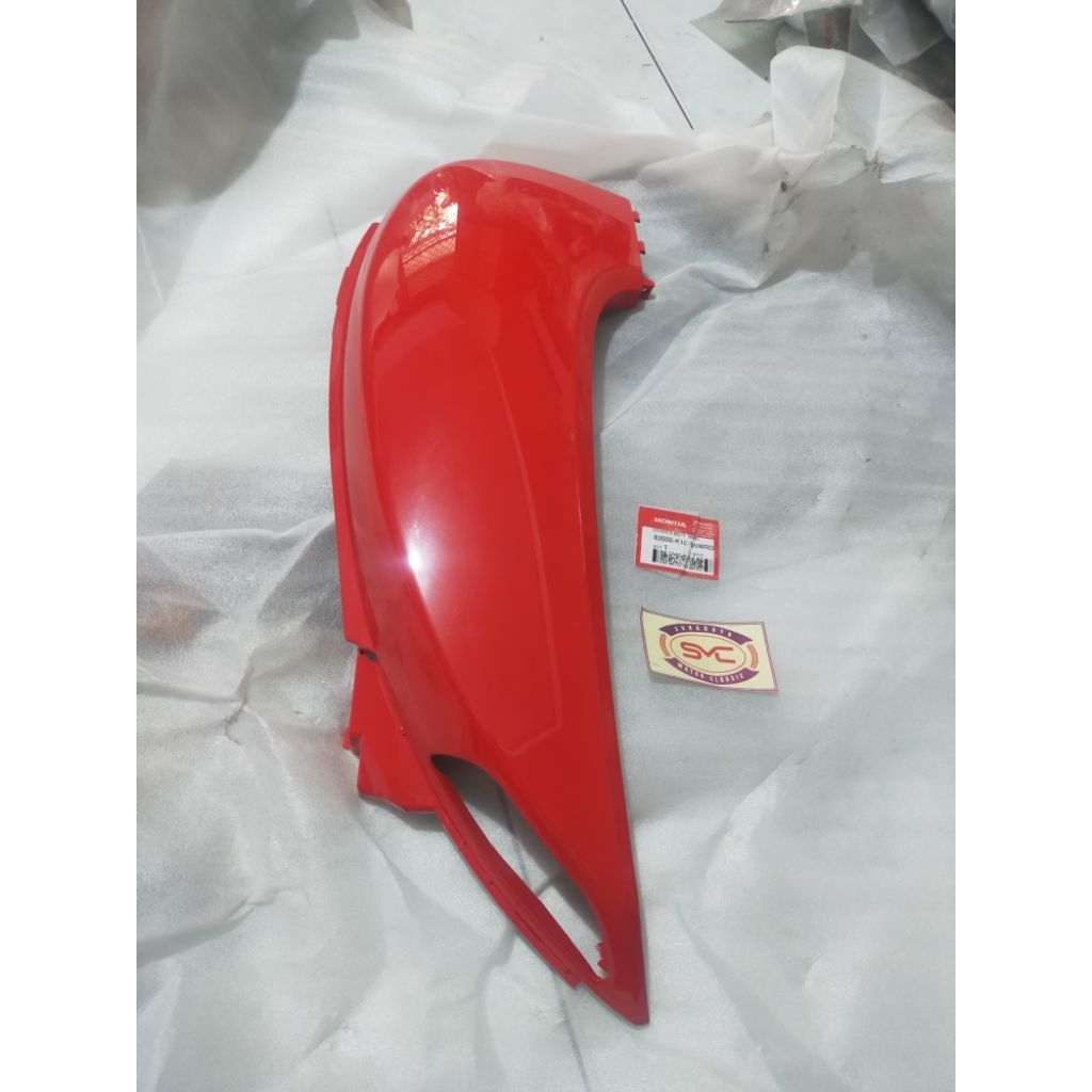 83500-K16-900WRD cover body kanan merah Scoopy fi K16G 2013-2015 ORI AHM