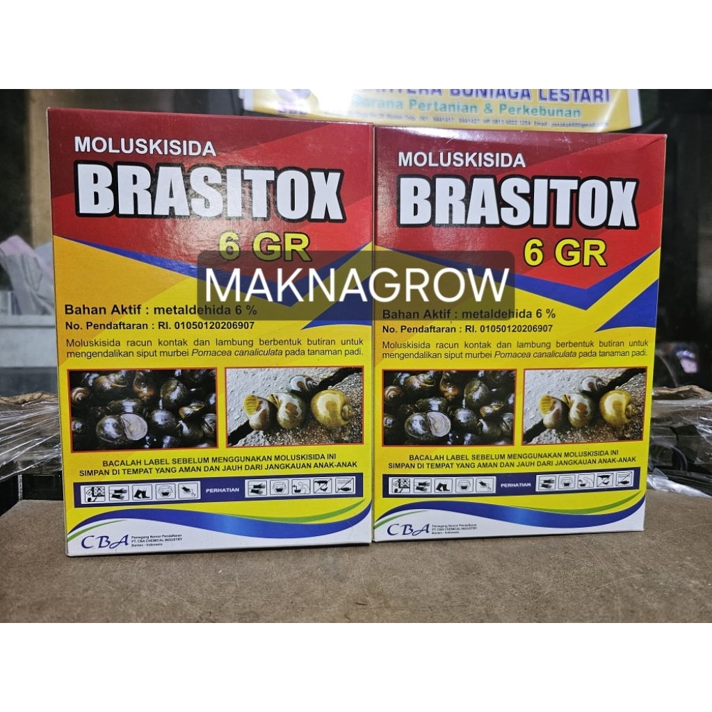 Racun keong / siput BRASITOX 6 GR