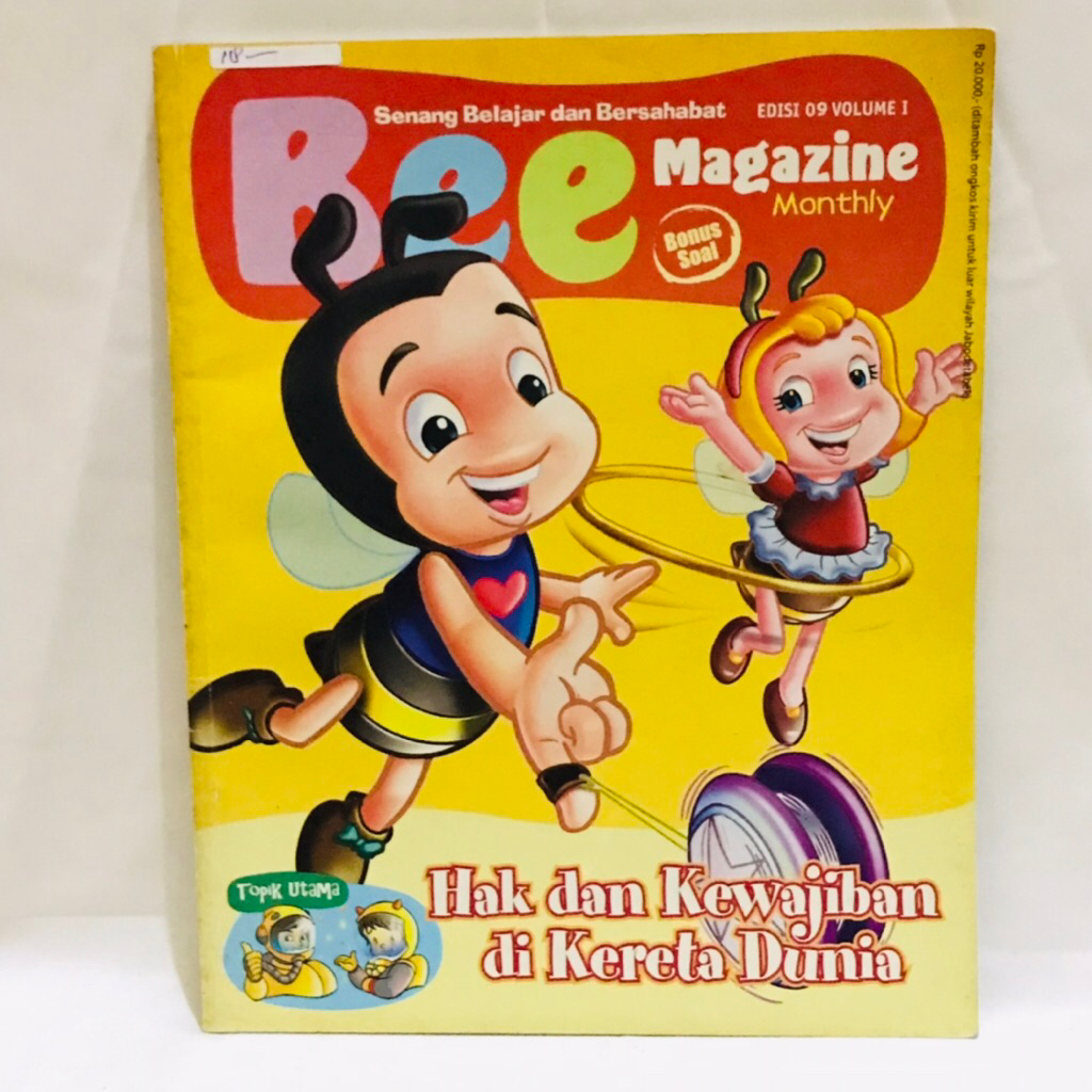 MAJALAH ANAK BEE MAHAZINE || HAK DAN KEWAJIBAN DI KERETA DUNIA