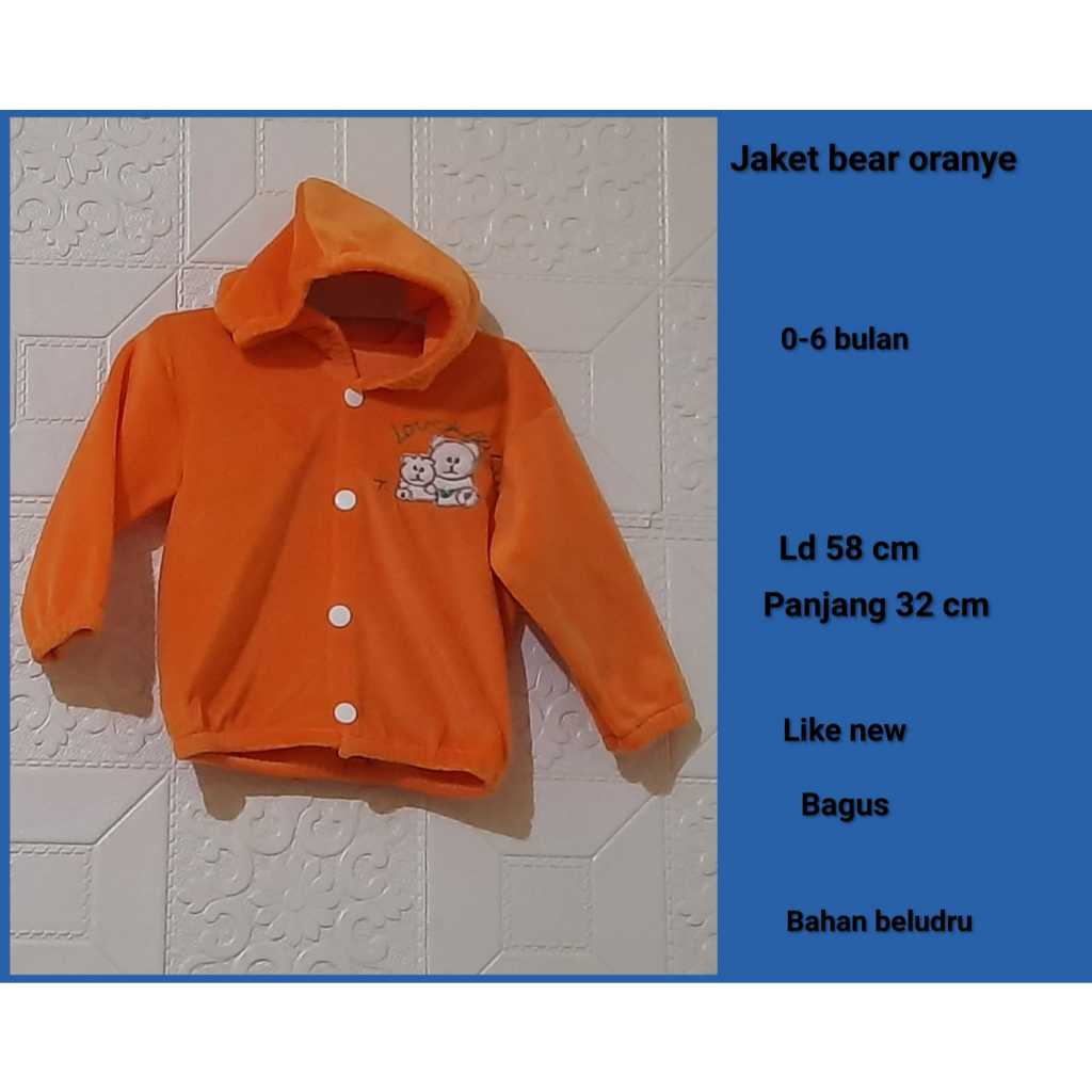 Jaket bayi PRELOVED sweater bayi laki laki perempuan murah meriah kondisi masih bagus
