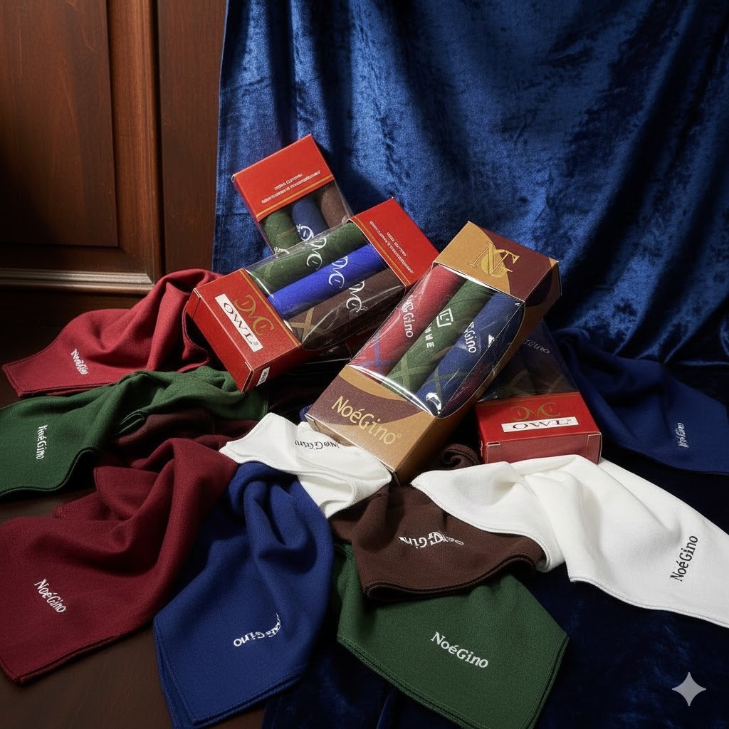 [ISI 3 PCS] Sapu Tangan Polo Classic Pria Warna Gelap - Bahan Katun Serap Keringat - Sapu Tangan Pol