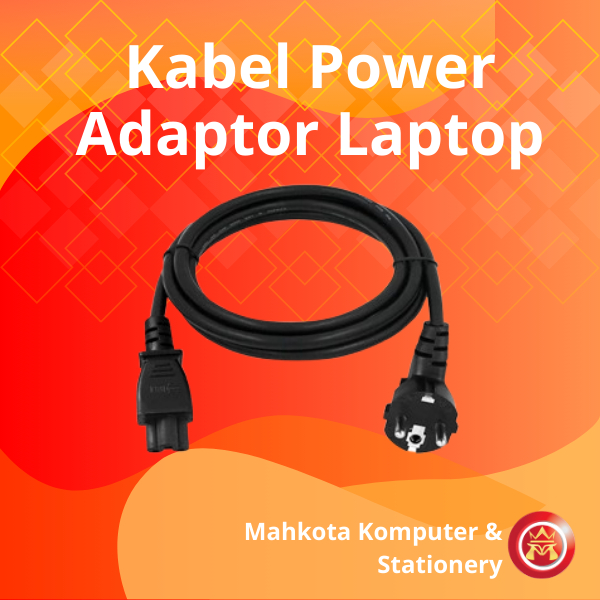Kabel Power Adaptor Laptop Original Tebal