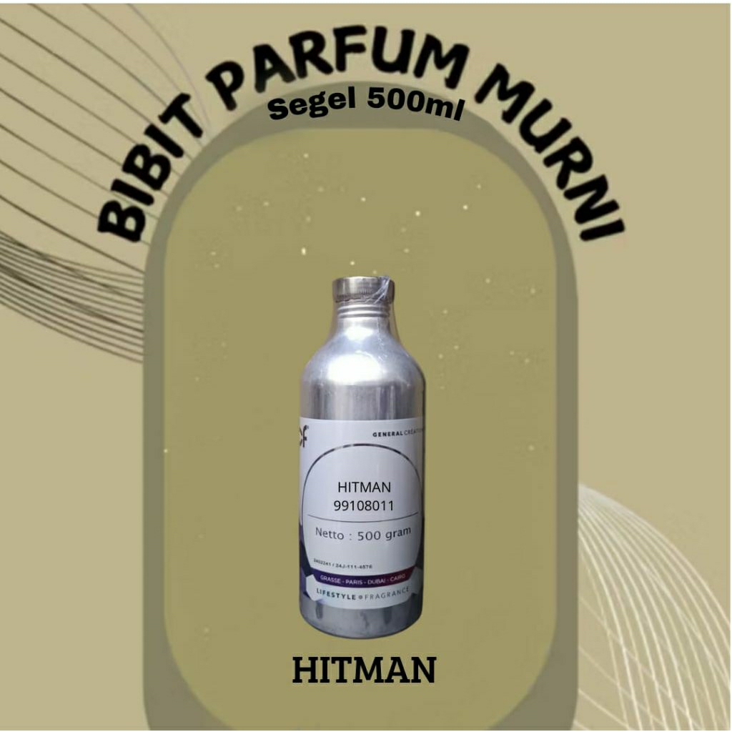 BIBIT PARFUM HITMAN INSPIRED C.H 212 MEN BY GCF 500ML SEGEL