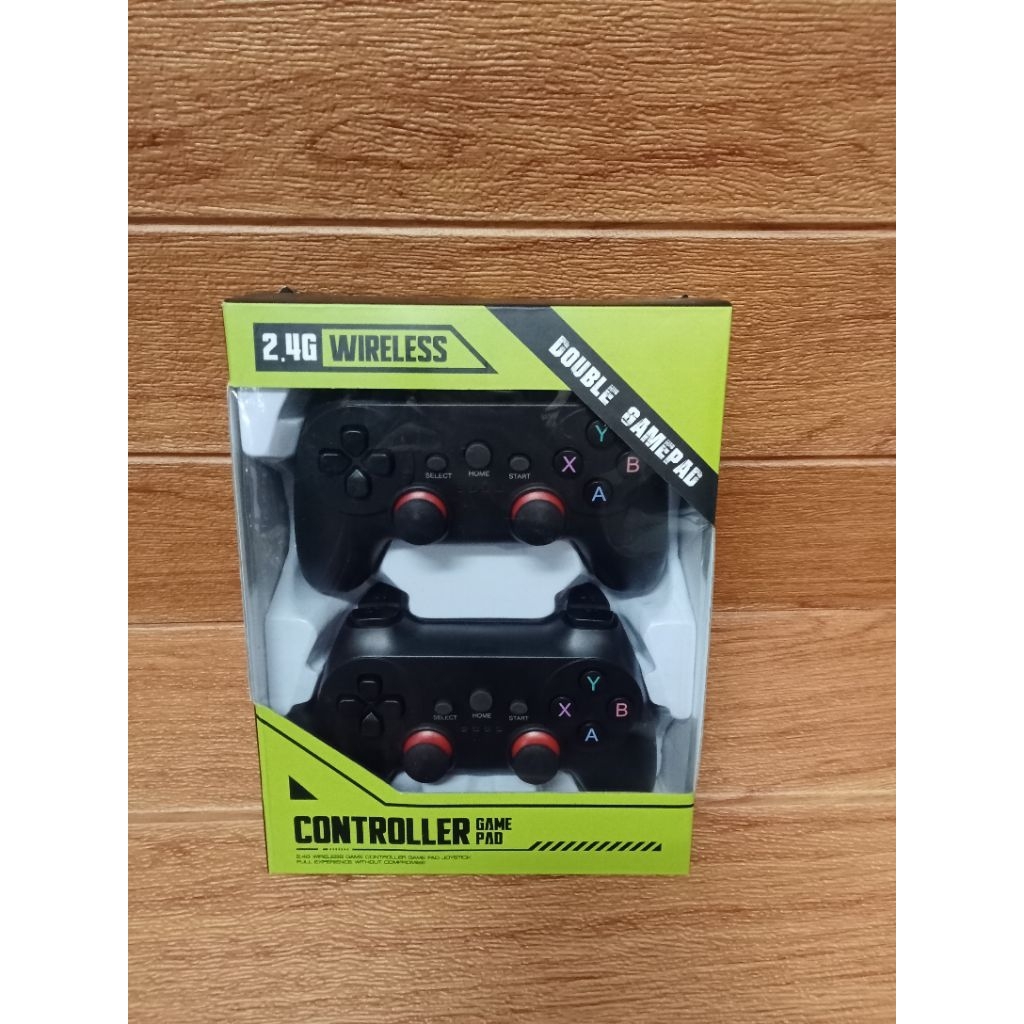 VOXY GAME PAD DOUBLE WIRELESS TURBO - JOYSTIK PC CONTROLLER GAMING CM-019D