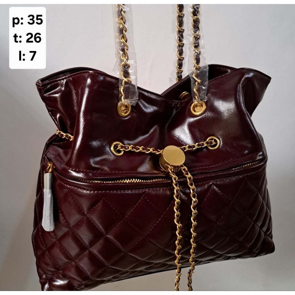 TAS FASHION CENILKE CENDOL SERUT MAROON
