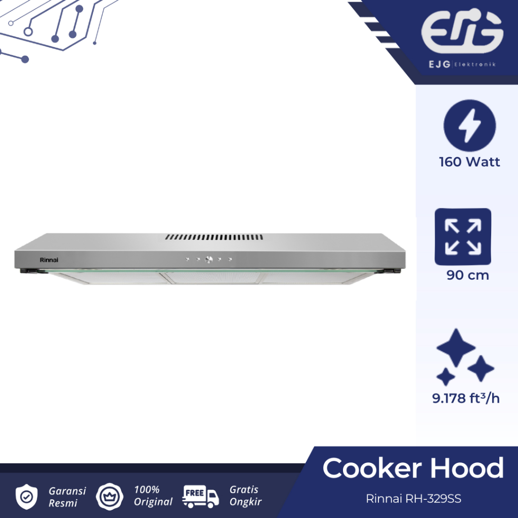 Rinnai Cooker Hood RH 329SS