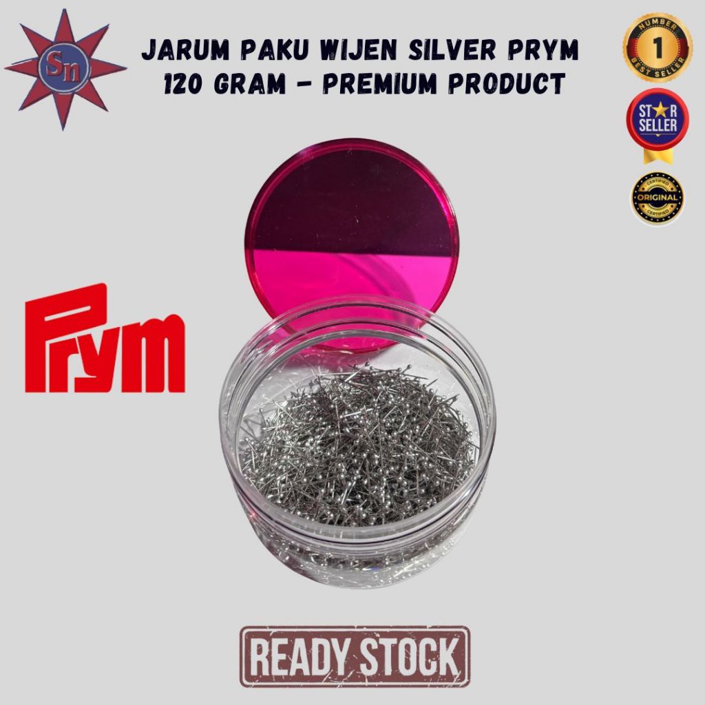 Jarum Paku Wijen Silver Prym 120 Gram - Premium Product