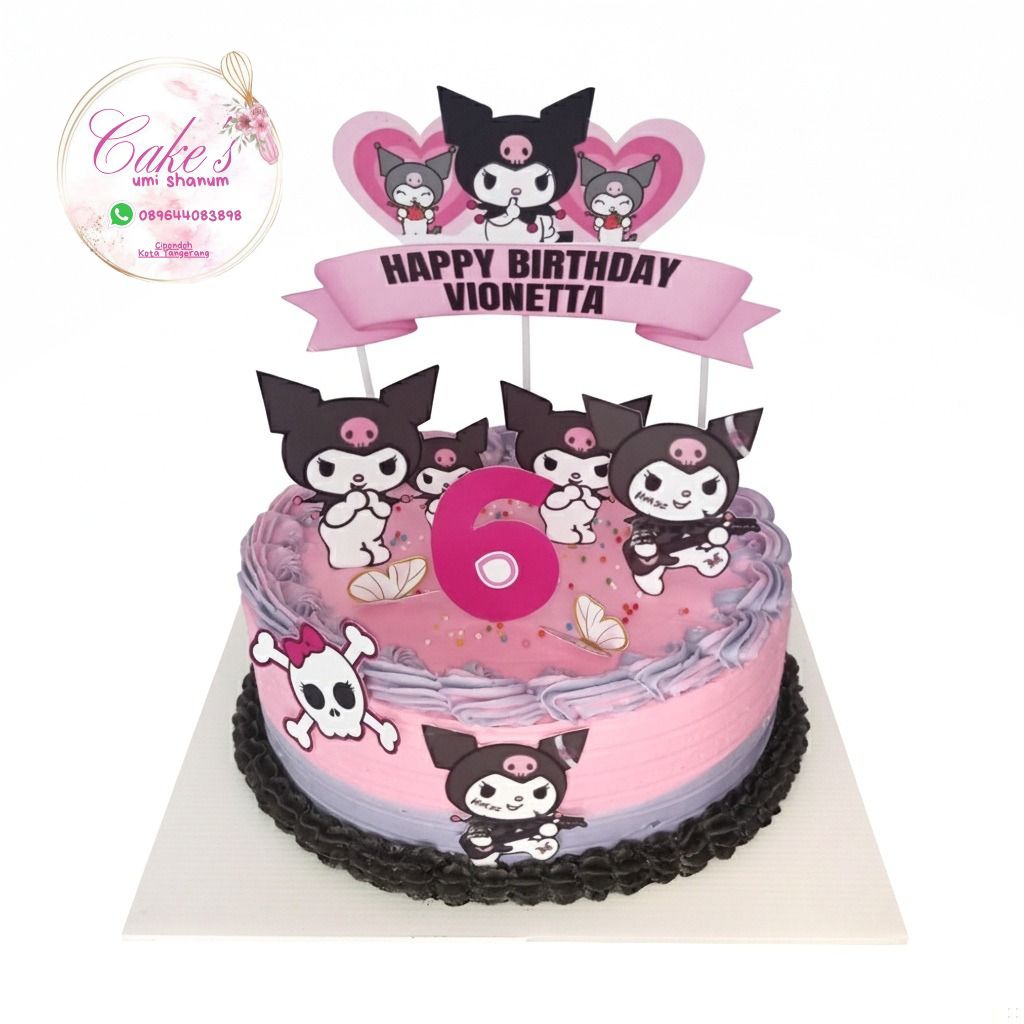 kue ulang tahun kuromi kue ulang tahun anak kue ulang tahun tangerang