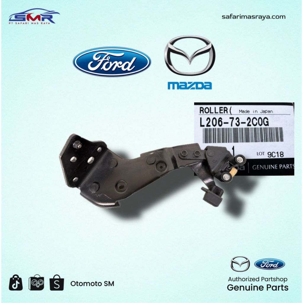 Roller Sliding Door Pintu Belakang Kiri ( Roller L Lower ) Mazda 8 ORIGINAL L206732C0G