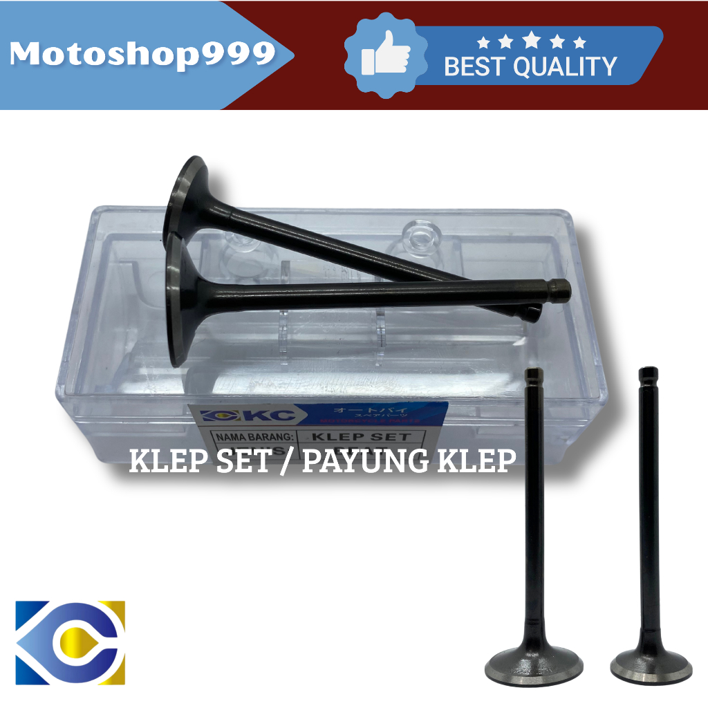 Klep Set Payung Klep Beat Karbu, Beat FI, Beat Pop, ESP, Vario Karbu, Scoopy Karbu, Spacy | Klep Set