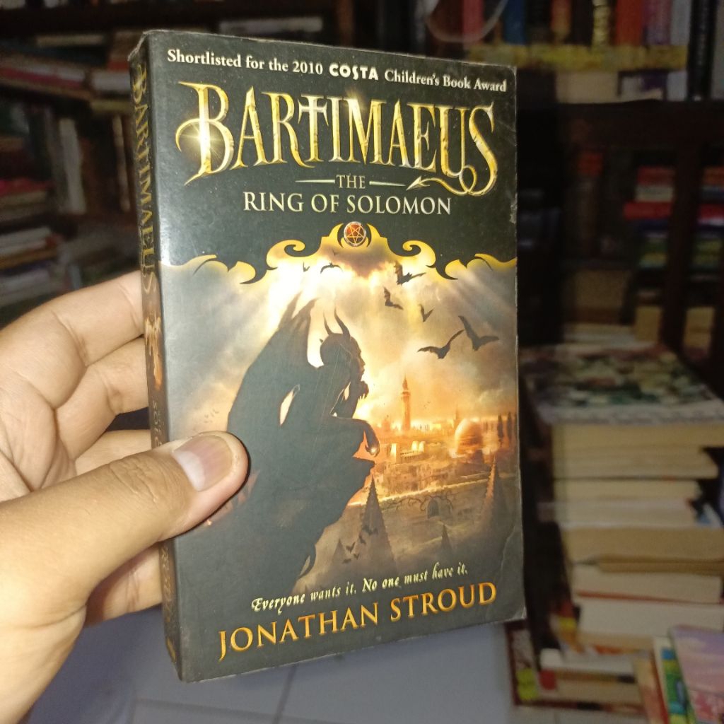 Bartimaeus The Ring of Solomon by Jonathan Stroud (Corgi Books Edition)