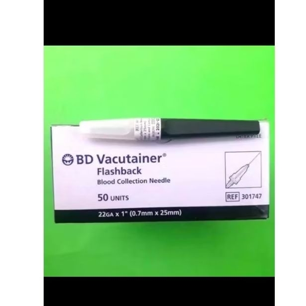 BD vacutainer needle 22g