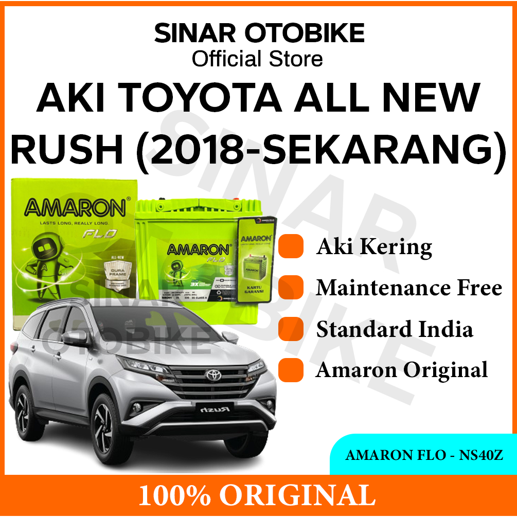 AKI ALL NEW RUSH 2018 AMARON FLO HILIFE MF KERING NS40Z