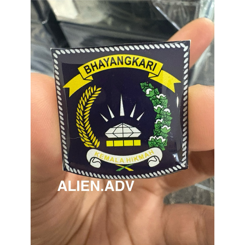 pin BHAYANGKARI Pin bhayangkari lapis resin peniti/Magnet
