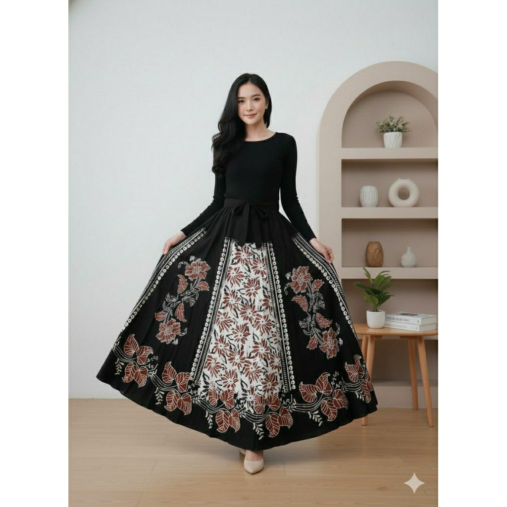 Batik Cap Sogan Rok Batik Cap Sogan zialova