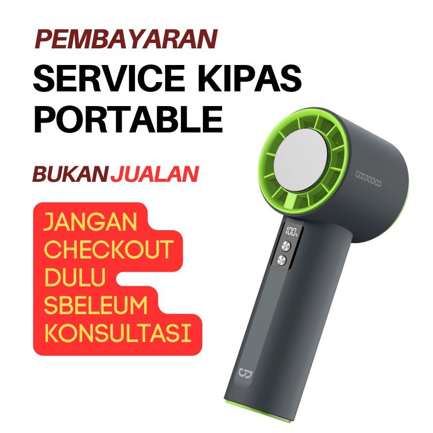 Jasa Service Perbaikan  kipas portable semua merk