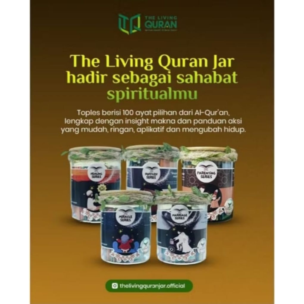 The Living Qur'an Jar _Paket Reseller