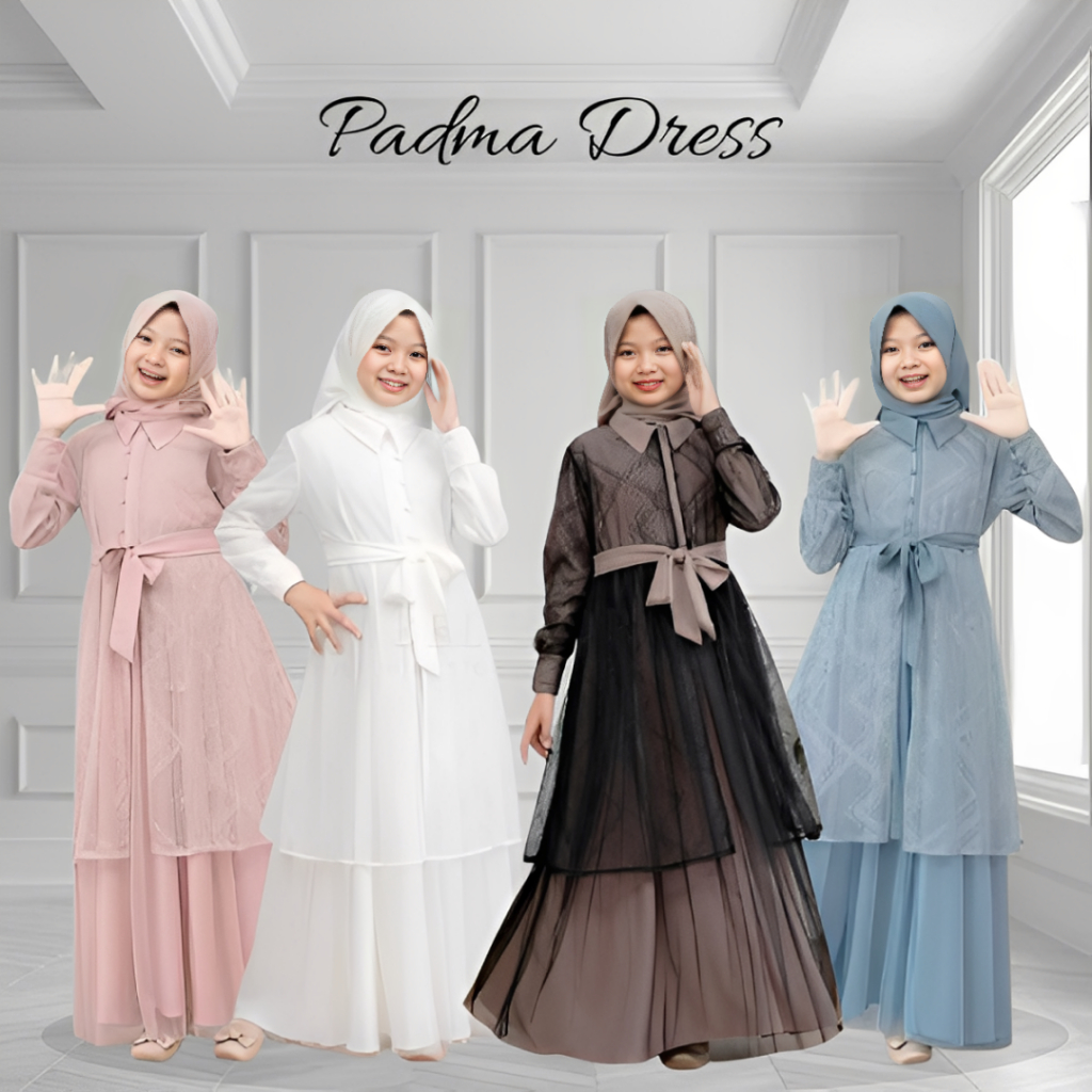 Pakaian Gamis Anak2 Gamiz Bocah Mewah Busana Baju Muslimah Special Hari Raya Lebaran Hamis Anak Pere