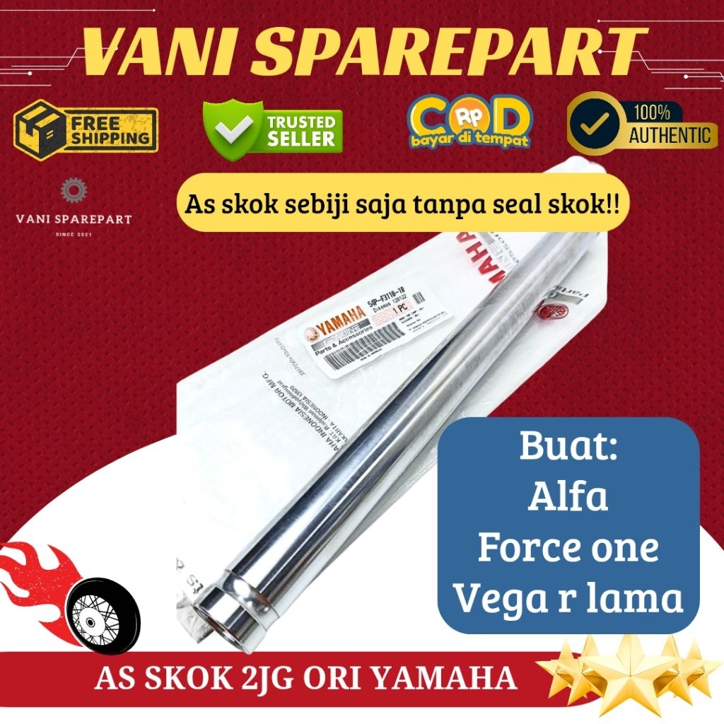 AS SKOK SHOCK DEPAN ALFA FORCE ONE FIZ R VEGA R LAMA 2004 2JG ORIGINAL YAMAHA