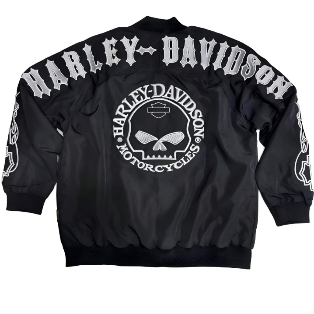 Jaket Bomber Harley-Davidson Ghost Rider