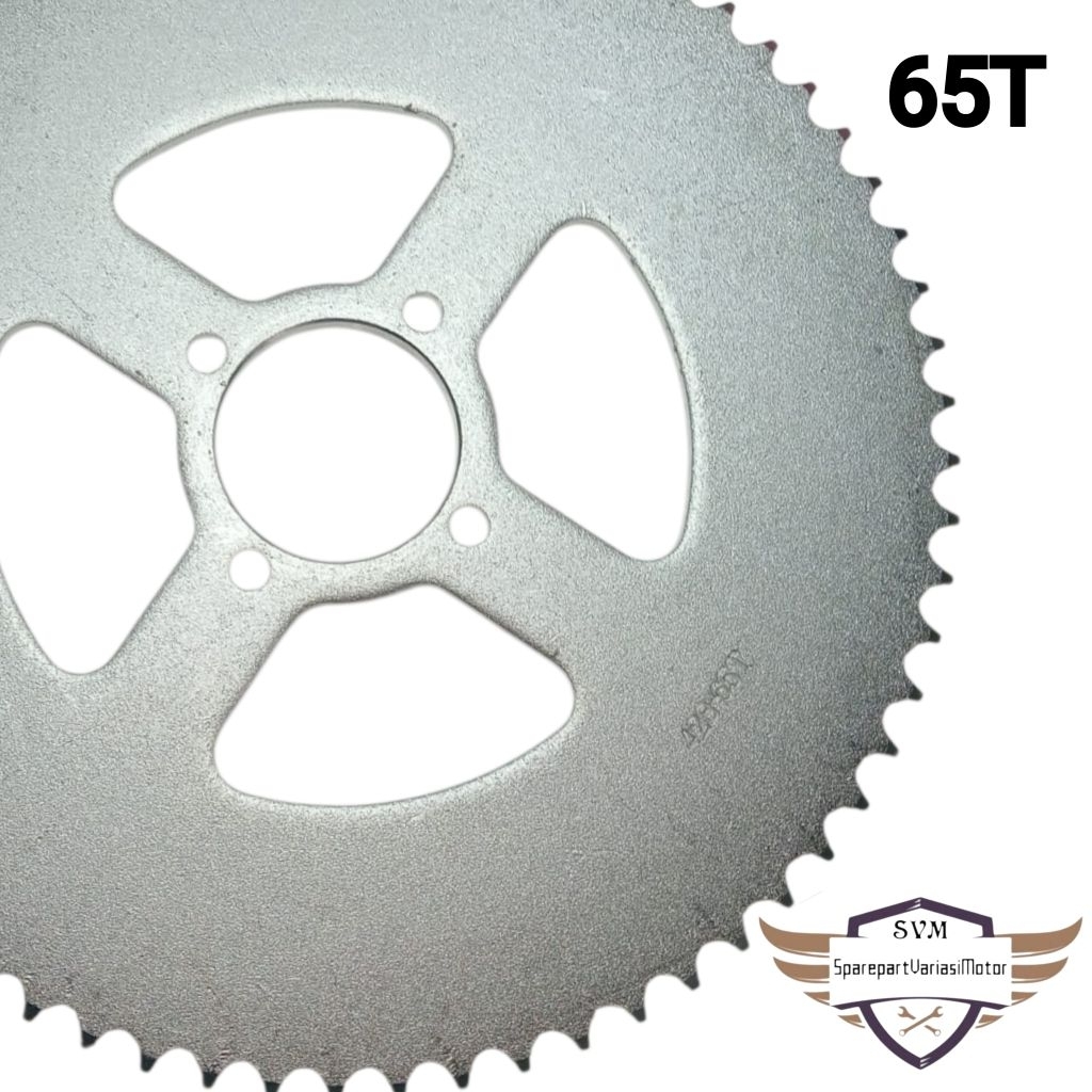 GEAR GIR BELAKANG 65T SMASH SHOGUNE SATRIA RC BRAVO CRYSTAL 65T