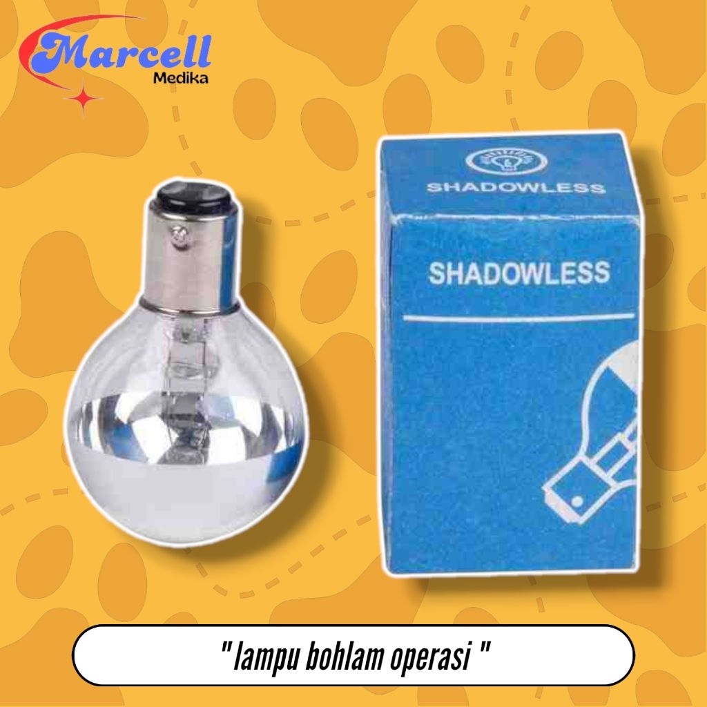 BOHLAM LAMPU OPERASI / SHADOWLESS 24V 25W