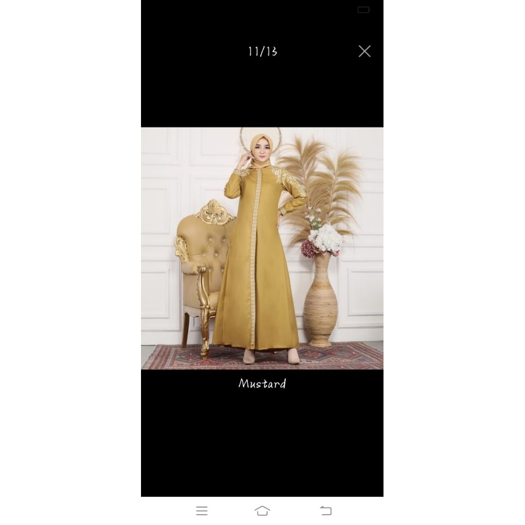 gamis toyobo bordir premium