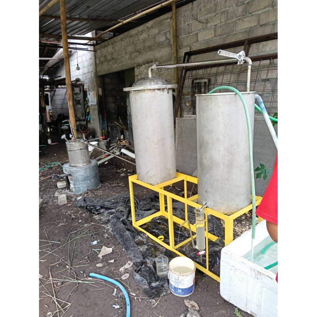 mesin suling minyak Atsiri Nilam cengkeh sereh dll