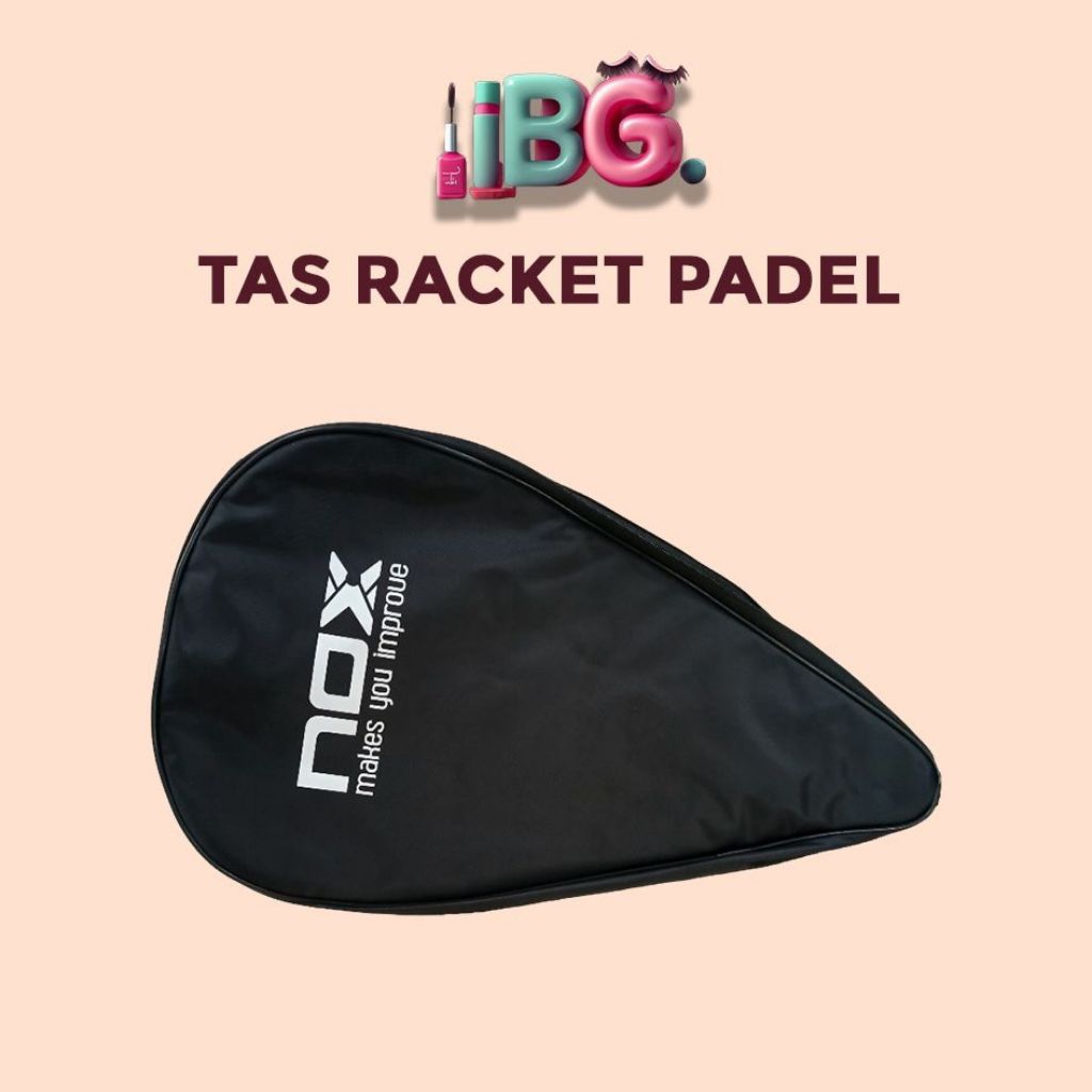 Tas racket padel NOX with thermal isolated Tas raket padel NOX tas NOX raket padel