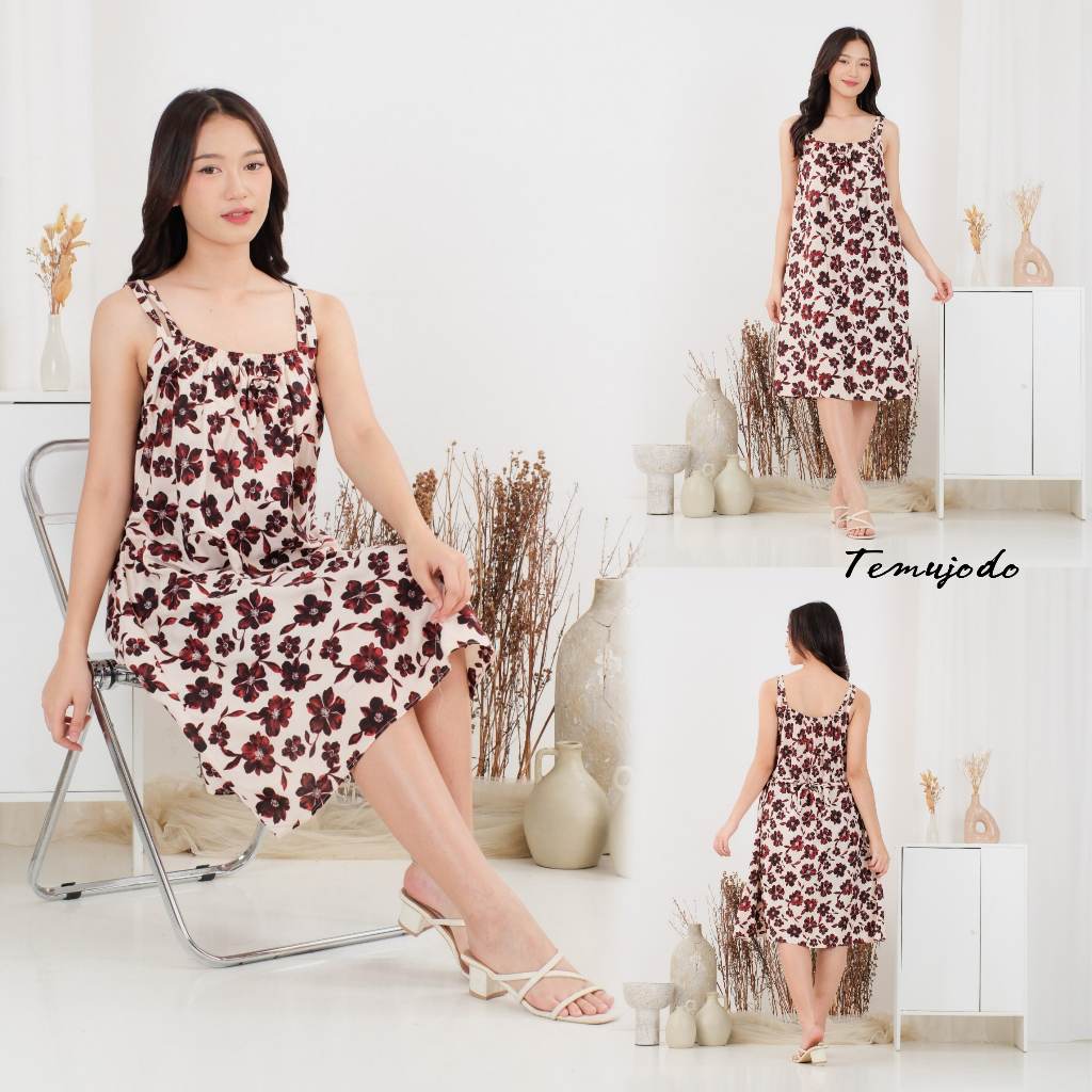 Batik Temu Jodo - Daster Yukensi Motif Bunga Tersanjung