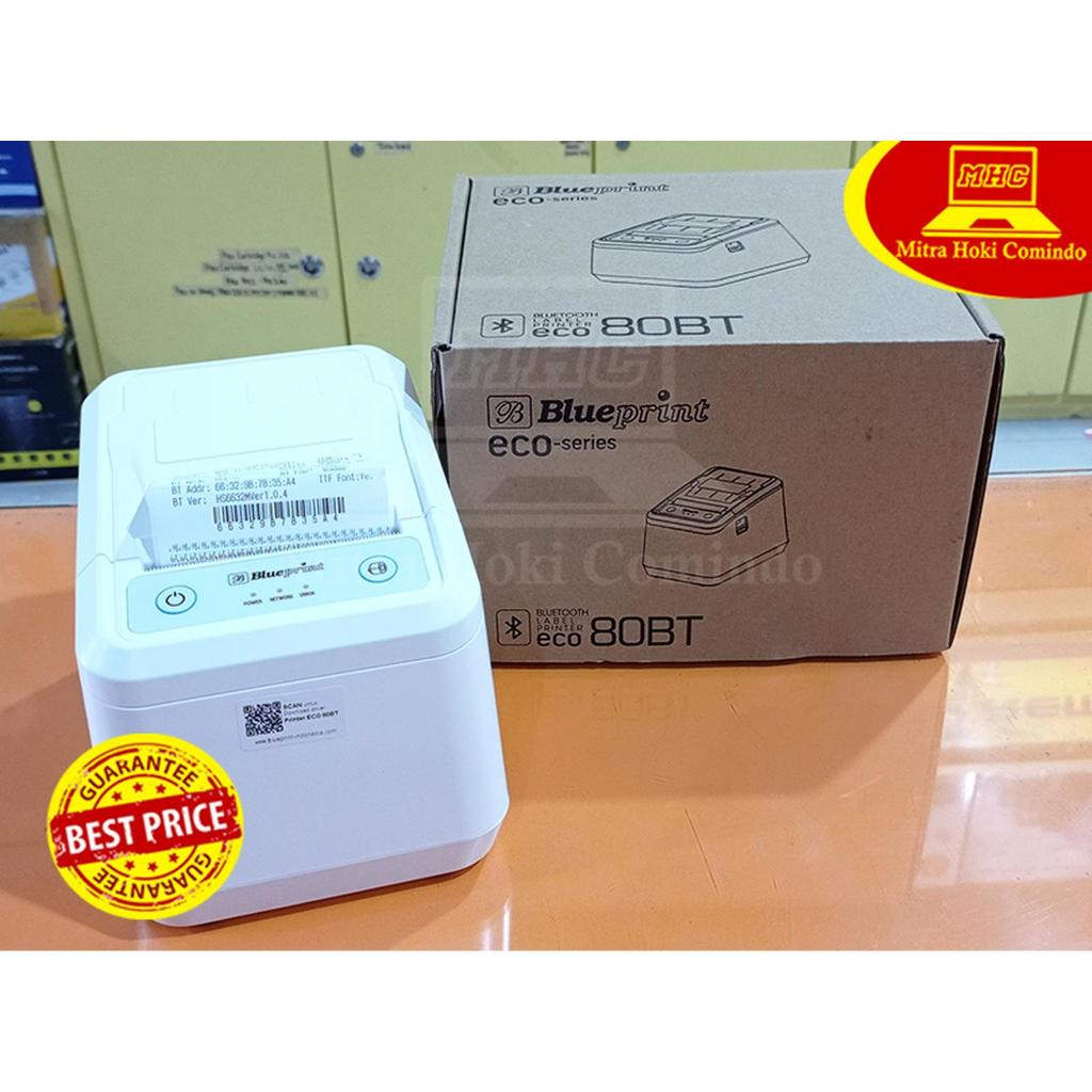 PRINTER LABEL STIKER ONLINE SHOP BLUEPRINT ECO 80BT BLUETOOTH + USB