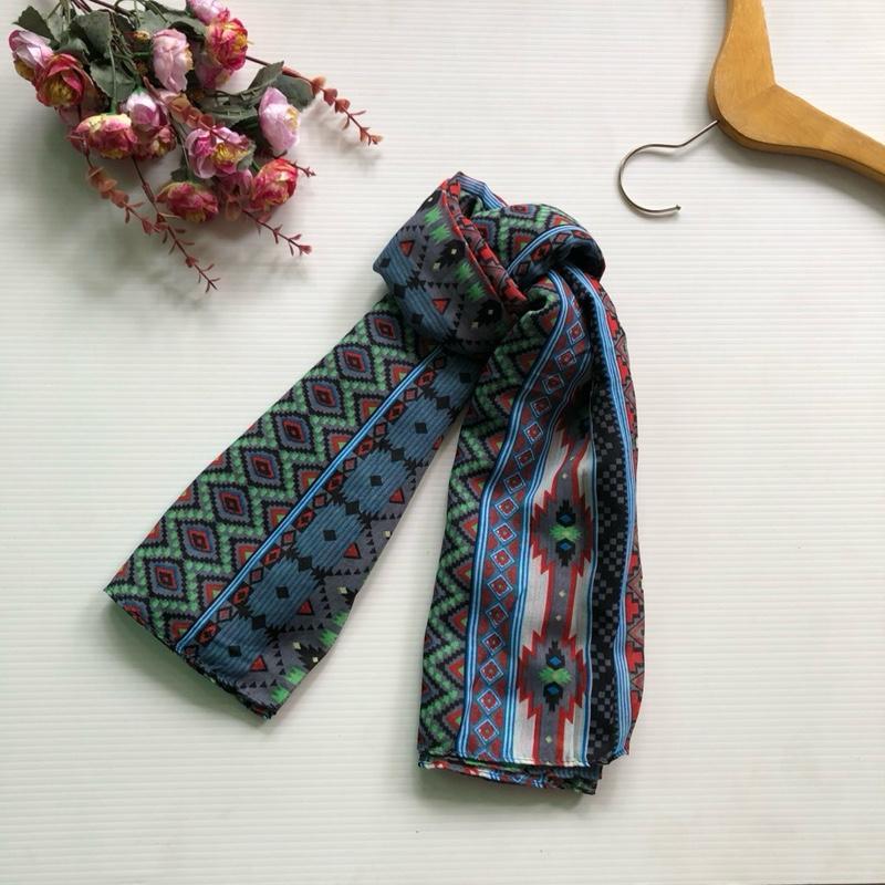 Egypt Muslim Scraft - Pashmina Kanata Scraft - Pashmina Motif - Viscose