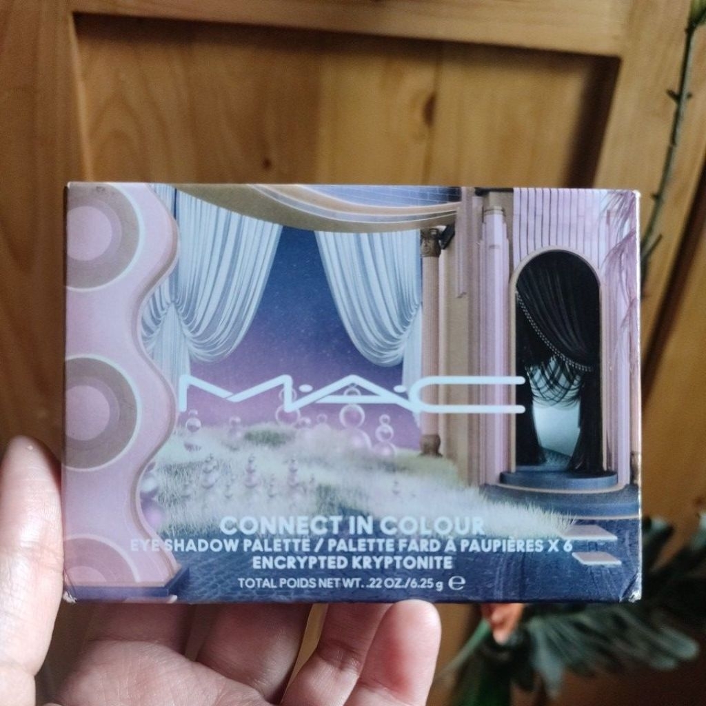 MAC Connect in Colour Eye Shadow Palette Encrypted Kryptonite / make up cosmetics dandan kosmetik pe