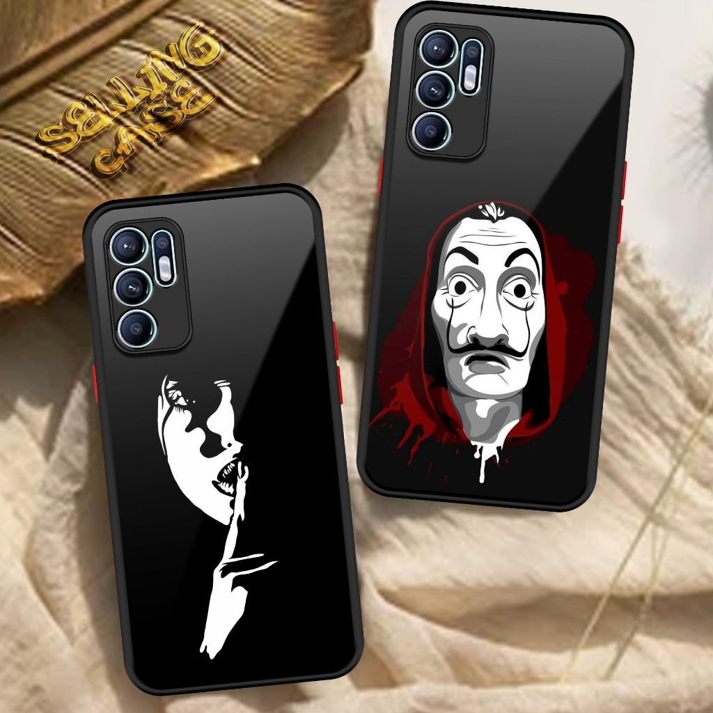 Casing Hp For OPPO RENO 6 4G CPH2235 TOPENG Case Handphone Bahan Silicon Glossy Camera Protect