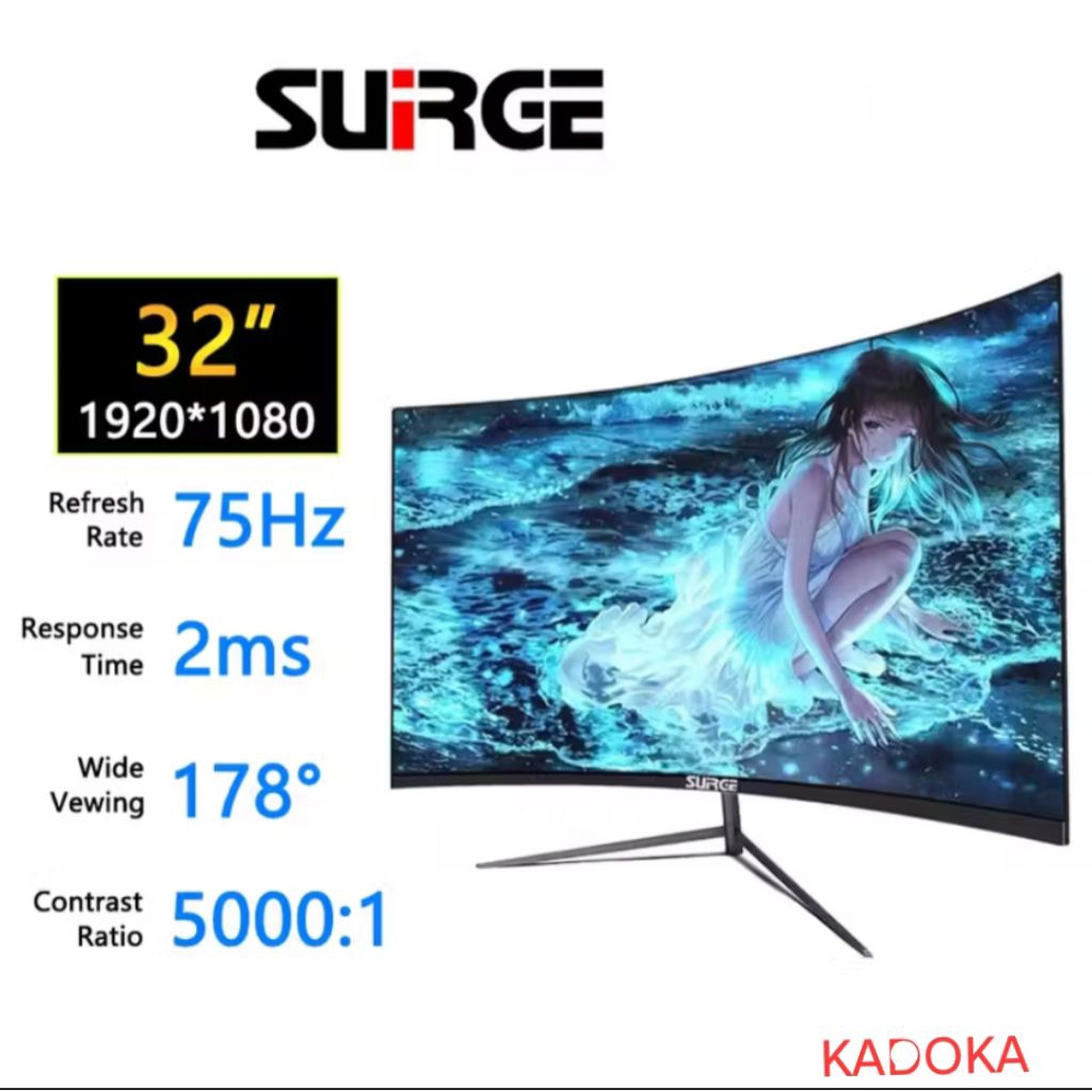 SUIRGE Gaming Monitor 32" inch
