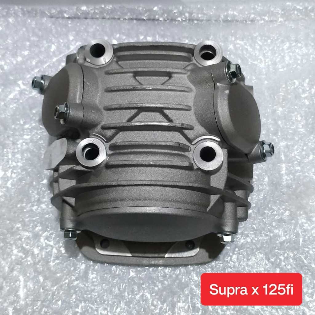 silinder head supra x 125 fi injeksi blok block hed sylinder head assy komplit