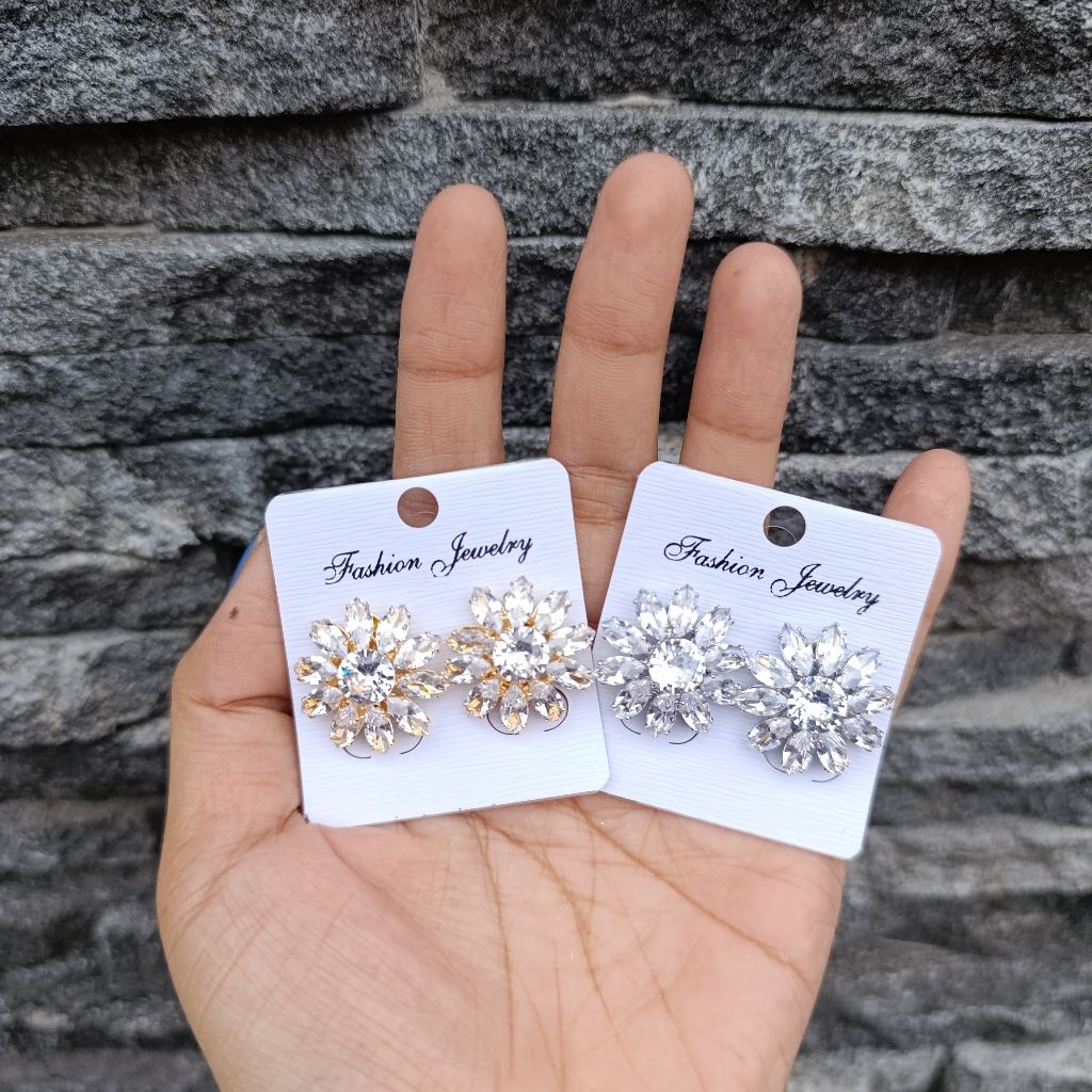 Anting Giwang Diamond Zircon  / Anting Fashion