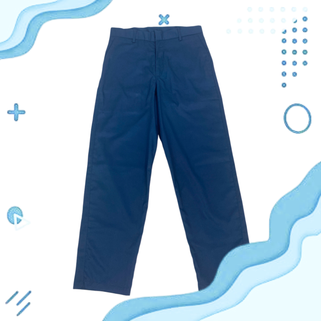 CELANA PANJANG SEKOLAH BIRU SMP/MTS american drill