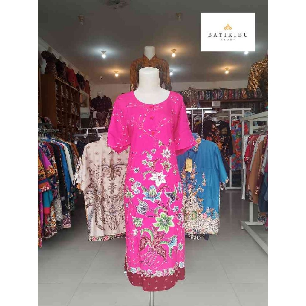 Daster Batik Unggul Jaya Cap Sekar Mekar Jumbo [ L ]