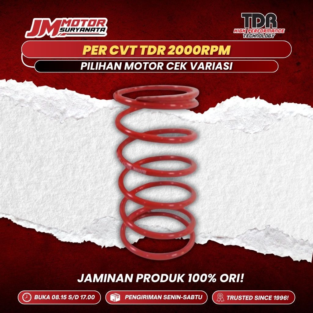 PER CVT TDR 2000RPM [PILIHAN MOTOR CEK VARIASI]