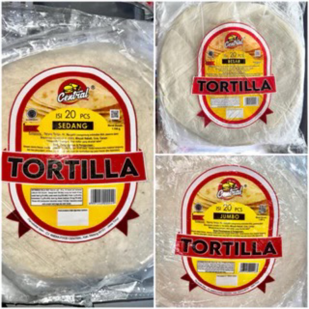 TORTILLA KULIT KEBAB CENTRAL SEDANG & BESAR