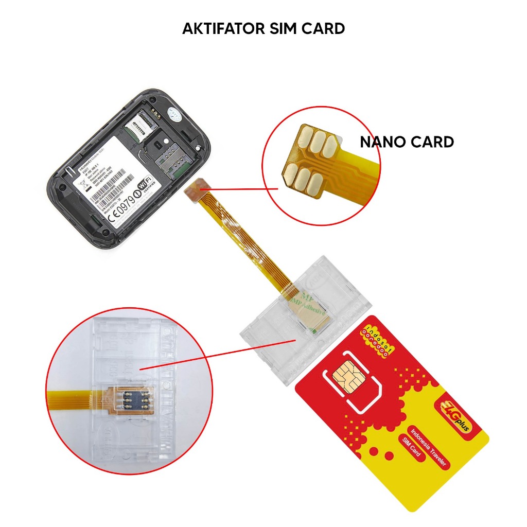 AKTIVATOR SIMCARD NANO / AKTIVATOR FLEXIBEL SIMCARD