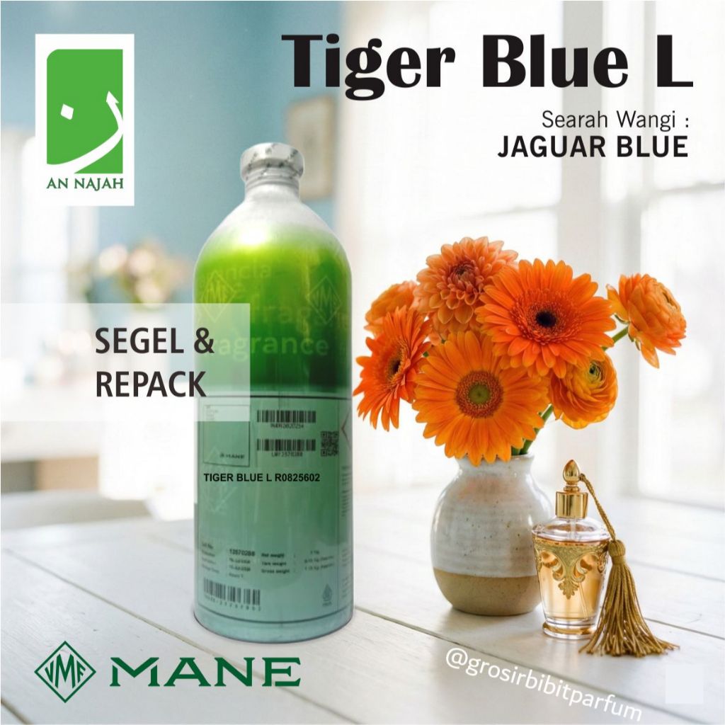 TIGER BLUE L | Searah Wangi Jaguar Blue | Mane