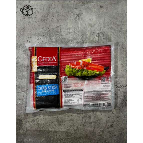 Cedea Crab Stick 1kg / Crab Stick / Ikan Olahan / Frozen Food / Stick Kepiting